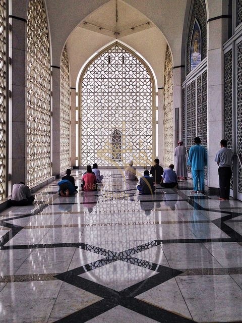 نمونه ای از طراحی مسجد