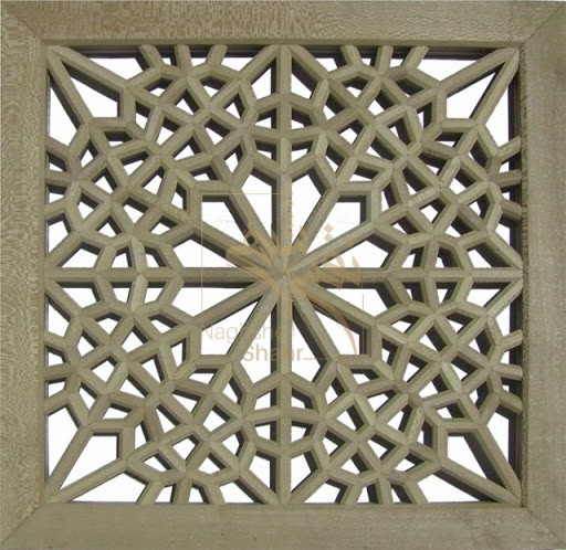 نمونه ای از گره در طراحی نمای مسجد و مصلی