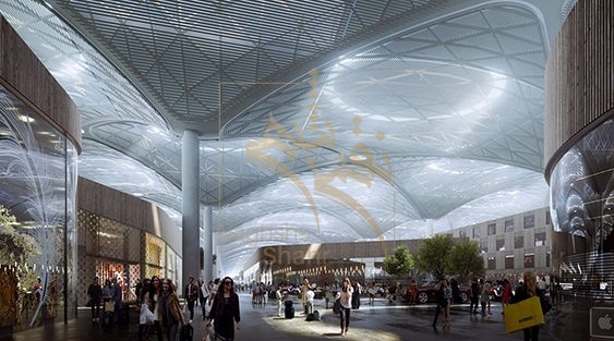 نمونه ای از طراحی معماری فرودگاه